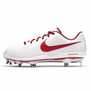 Nike Women's Lunar Hyperdiamond 3 Pro 'White Red' CD0110-1067 Softball Cleats